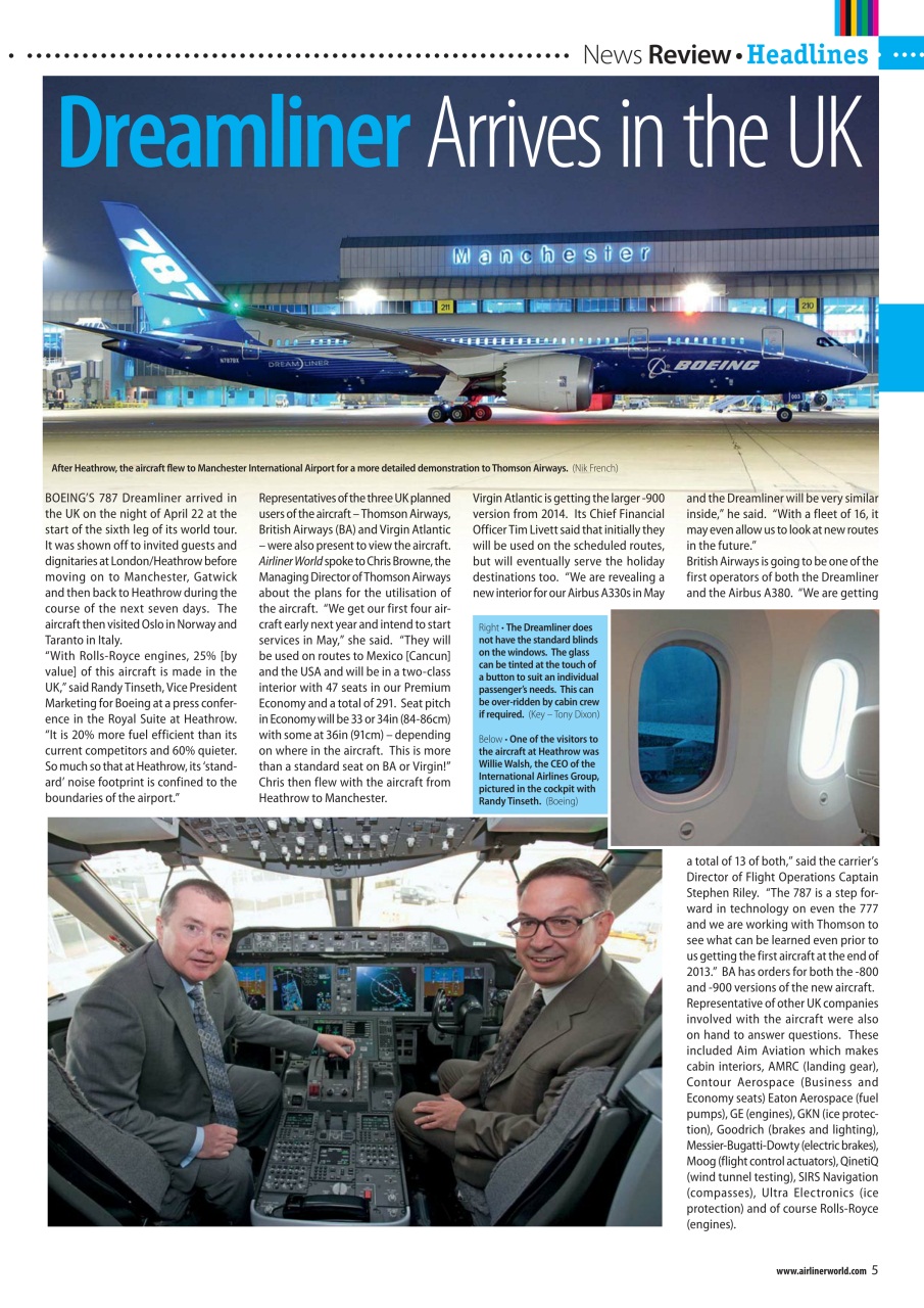 Airliner World Preview Pages