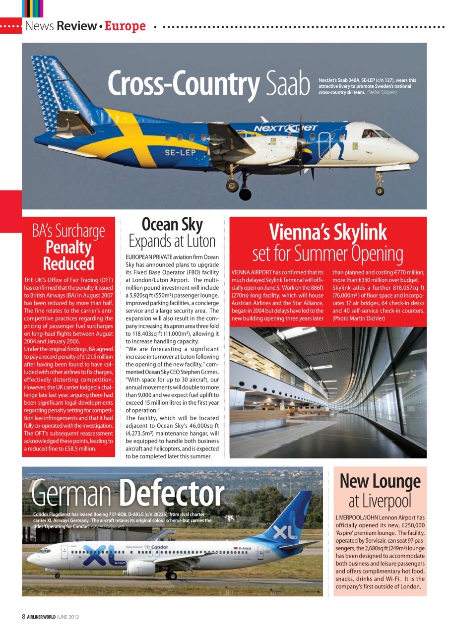 Airliner World Preview Pages