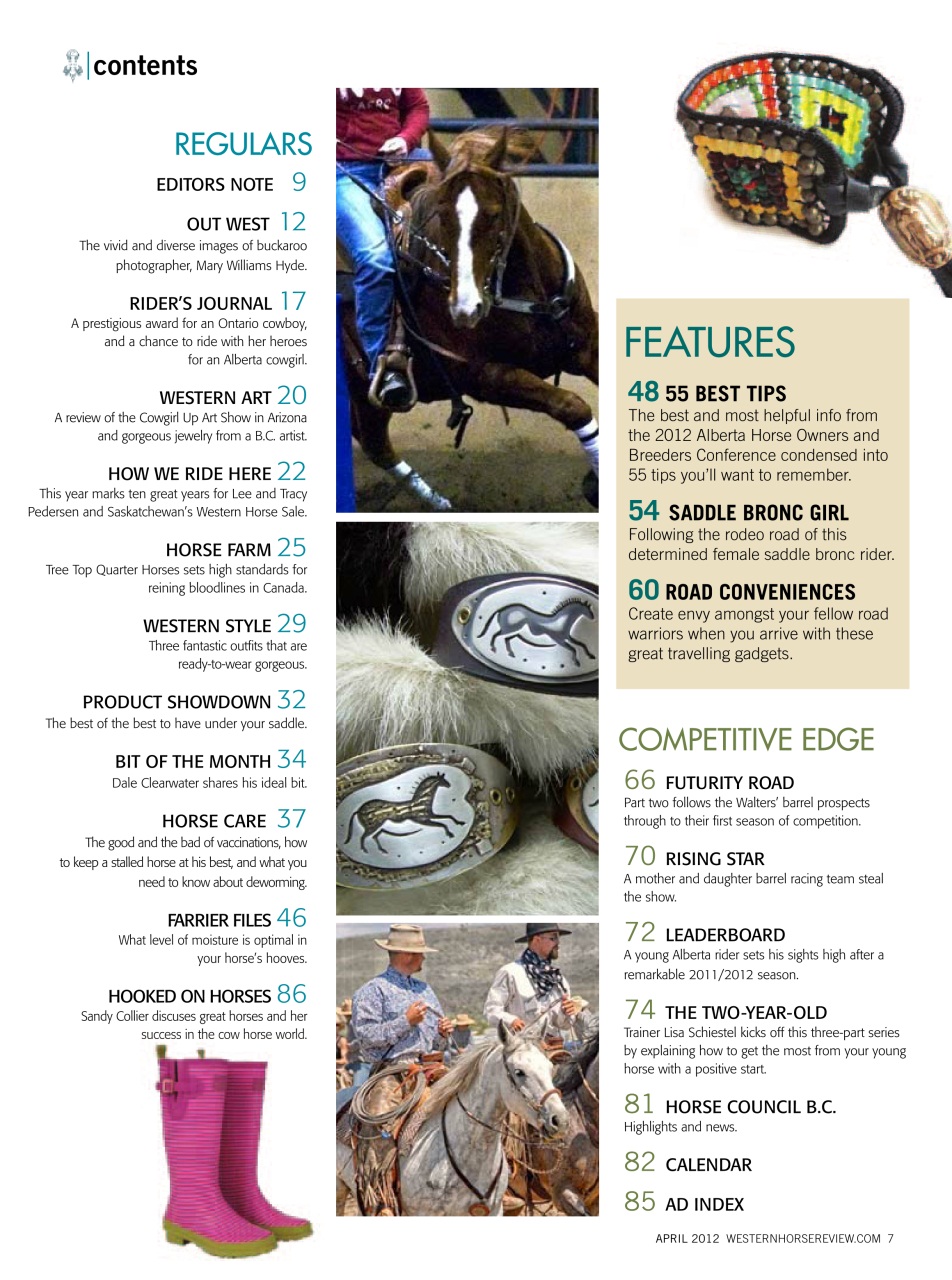 Western Horse Review Preview Pages