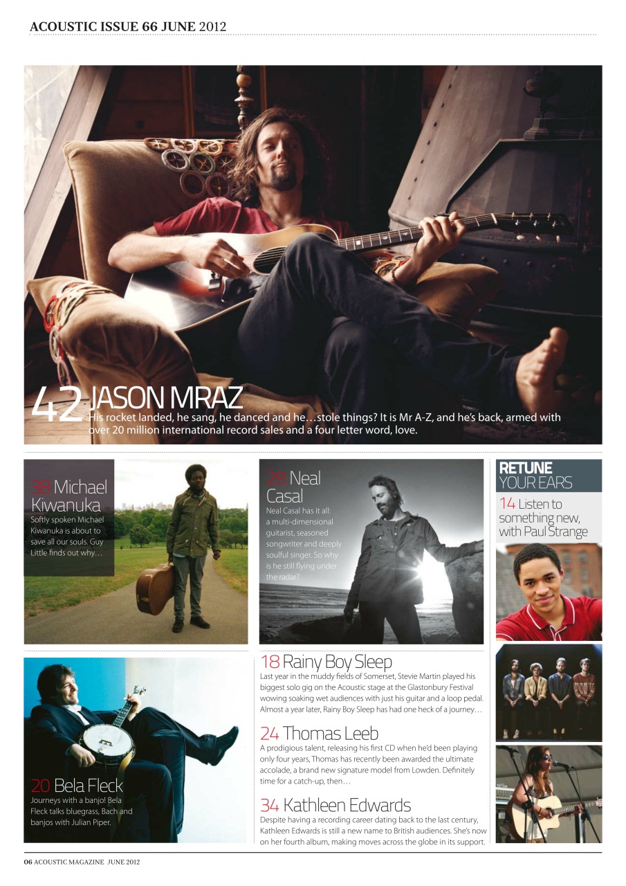 Acoustic Preview Pages