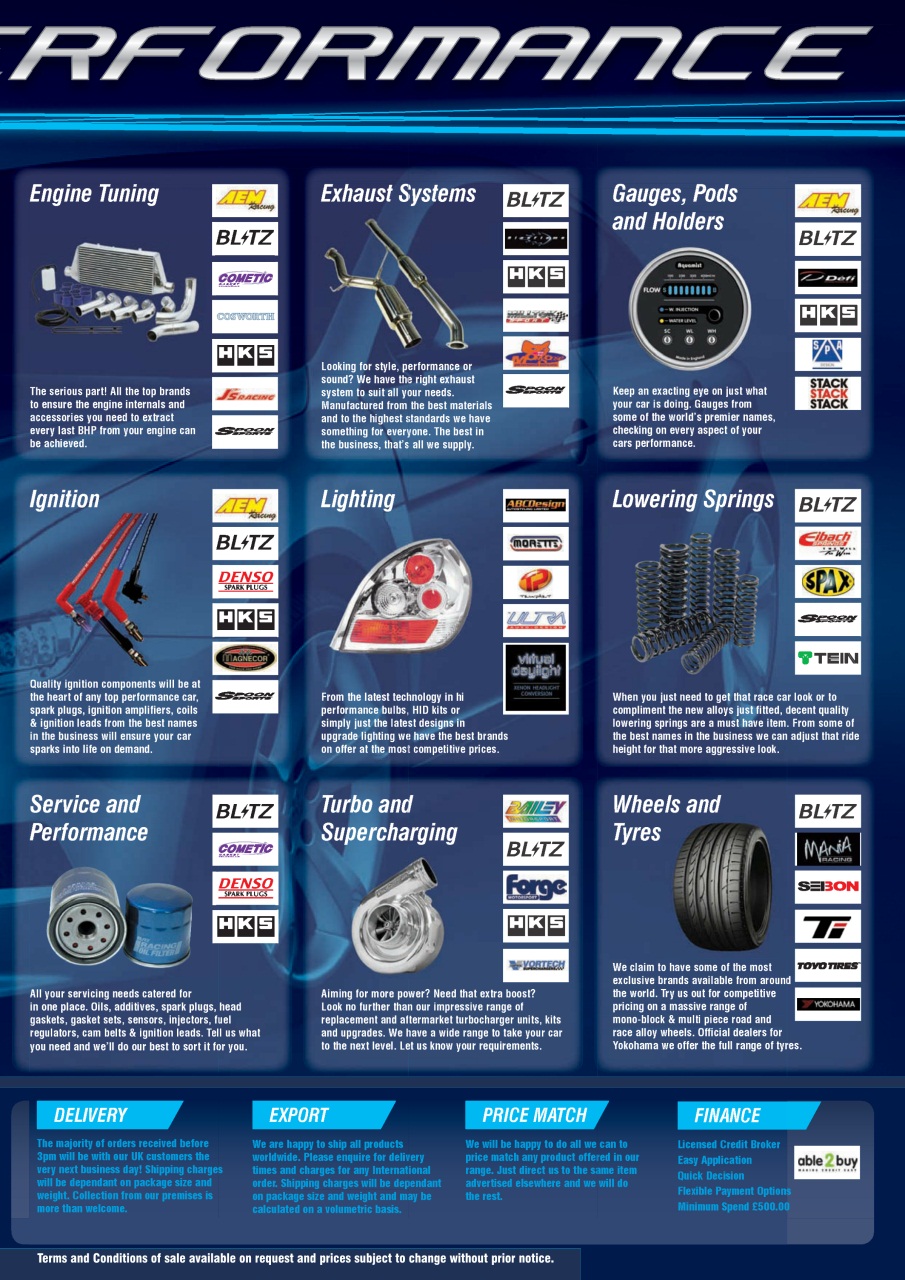 Japanese Performance Preview Pages