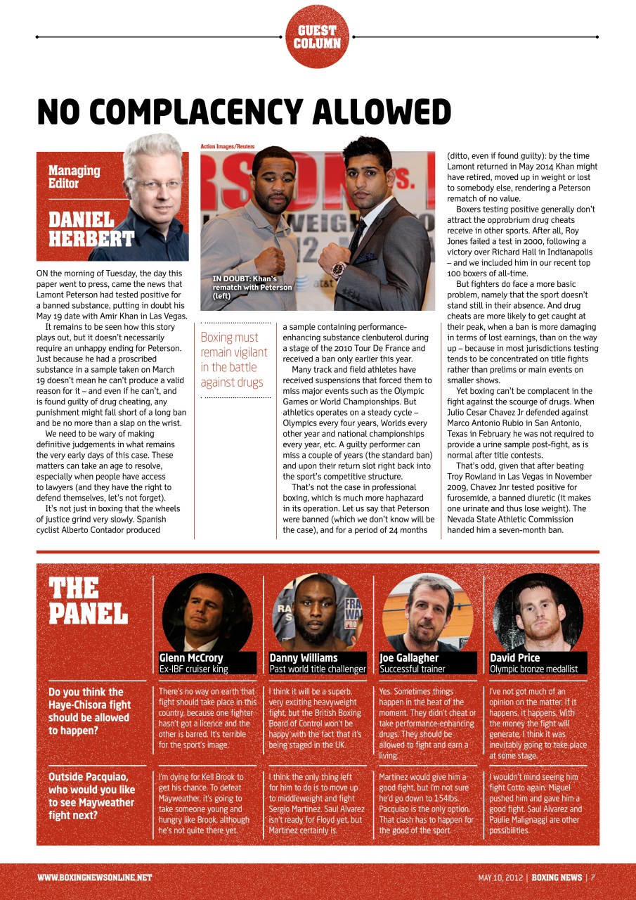 Boxing News Preview Pages
