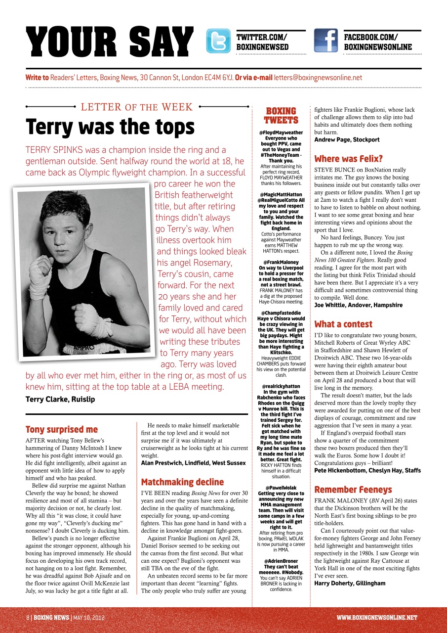 Boxing News Preview Pages