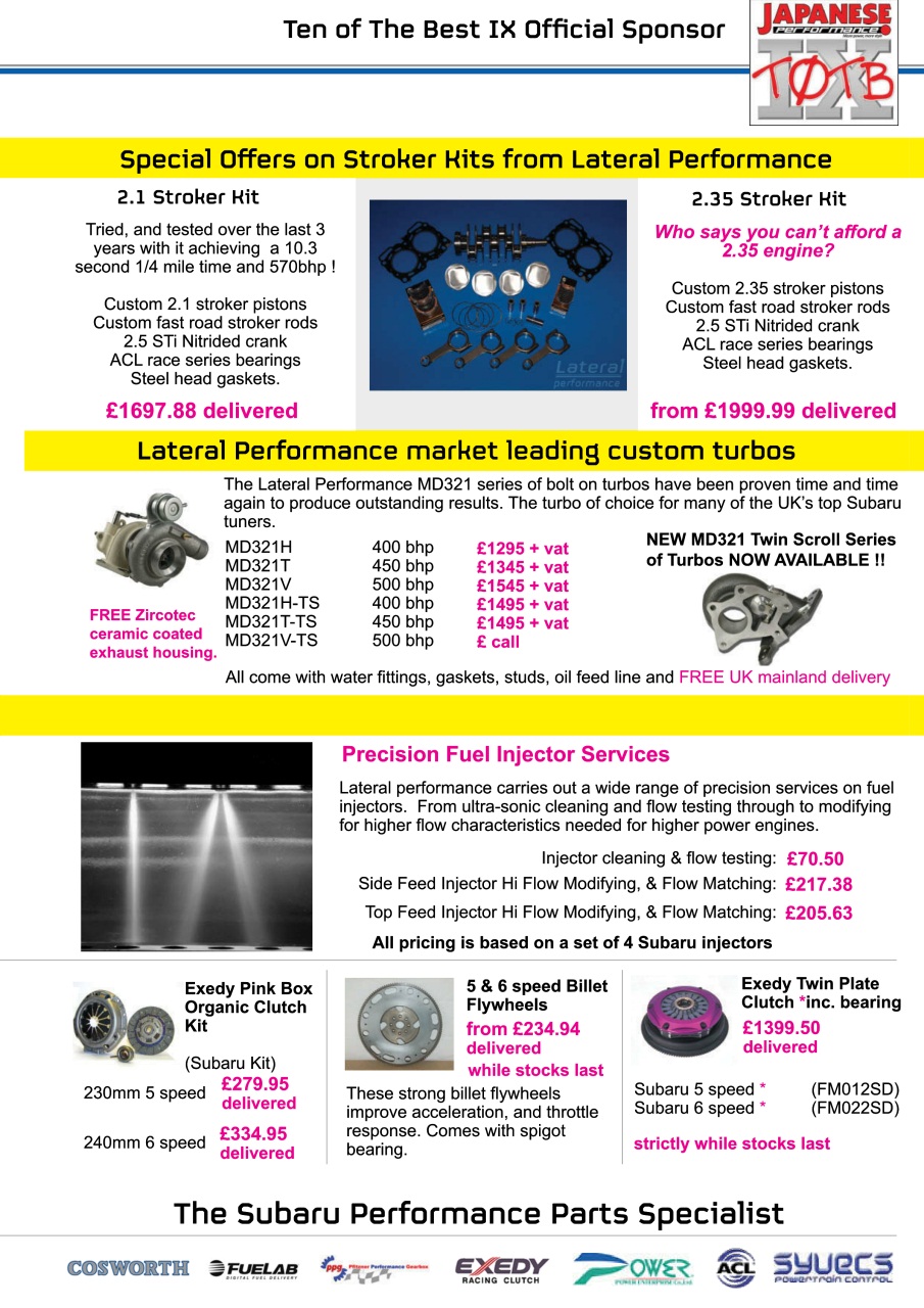 Japanese Performance Preview Pages