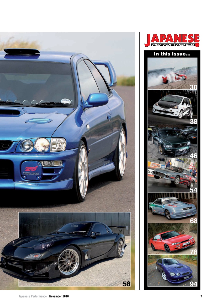 Japanese Performance Preview Pages