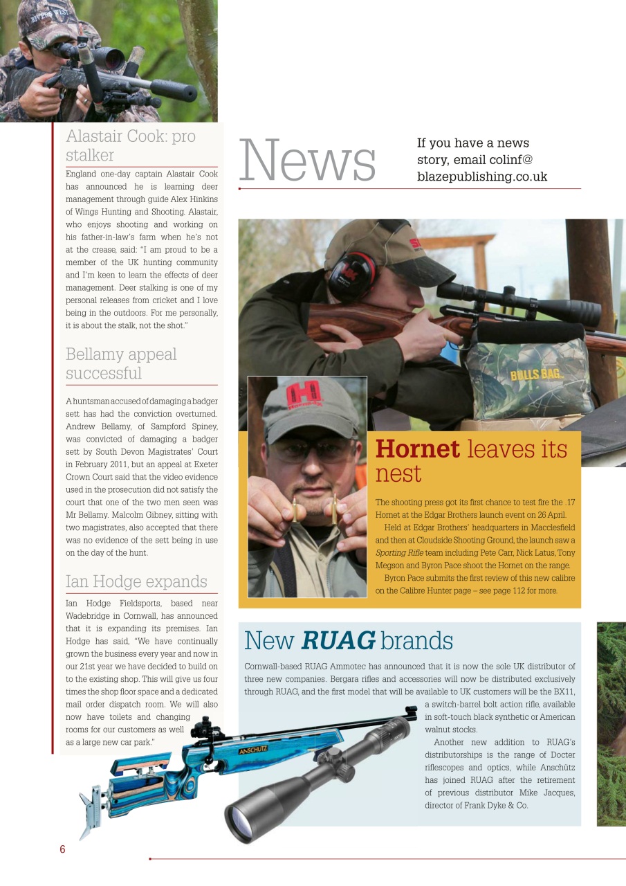 Sporting Rifle Preview Pages