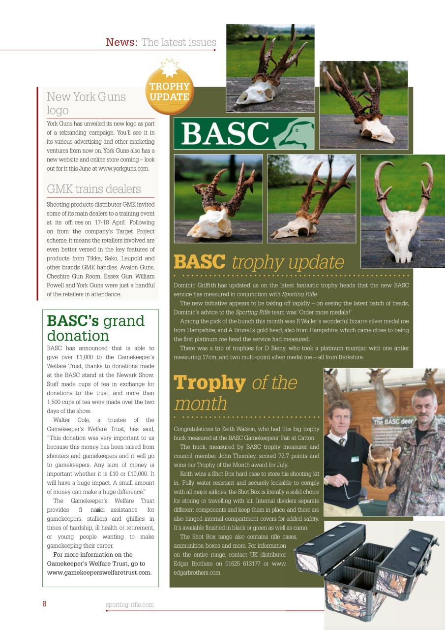 Sporting Rifle Preview Pages