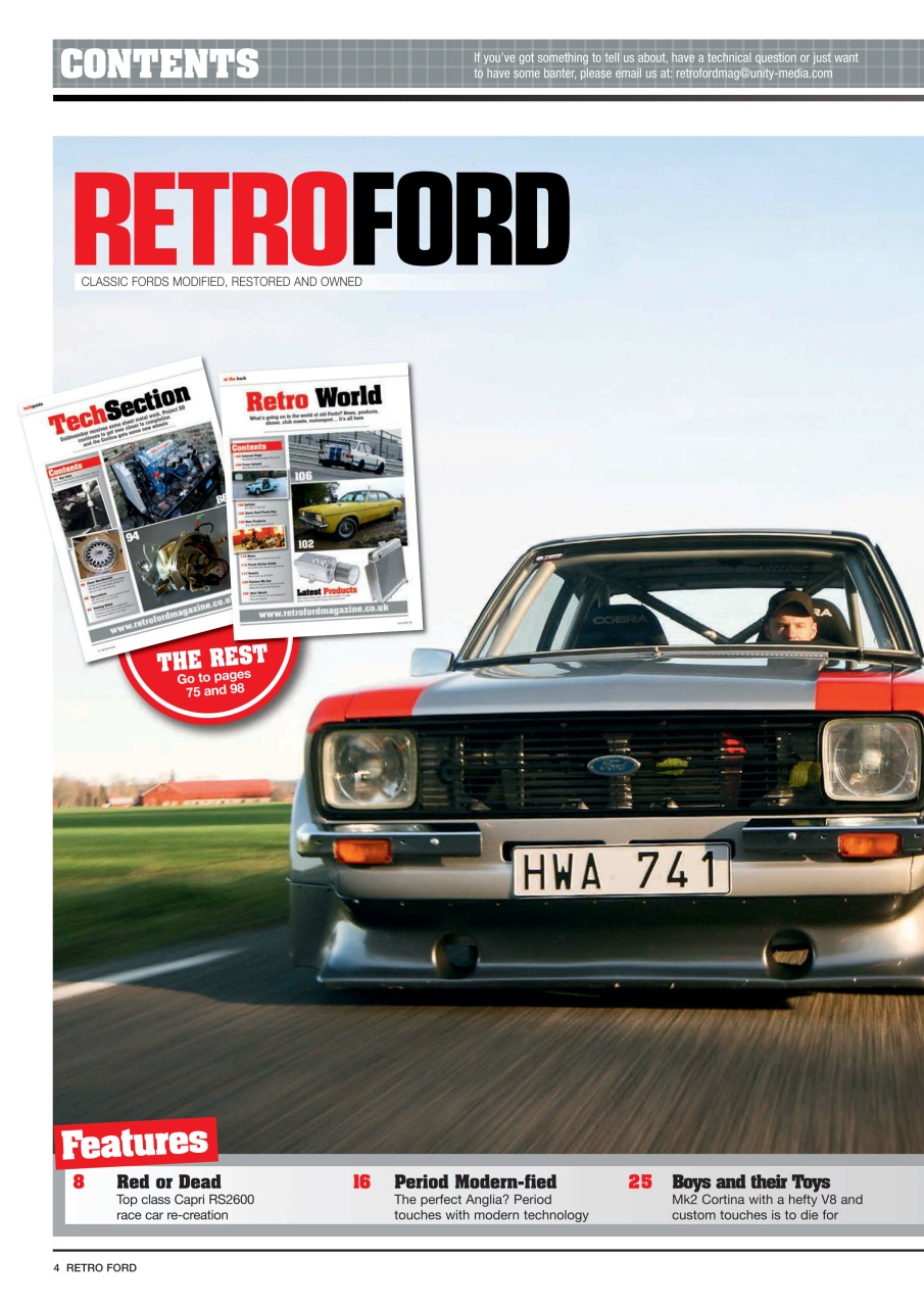 Retro Ford Preview Pages