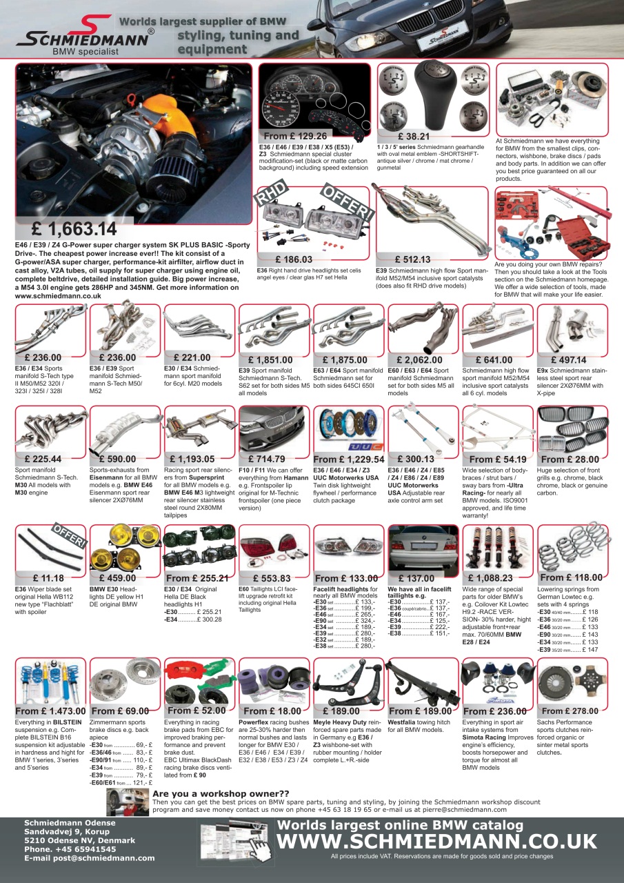 Performance BMW Preview Pages