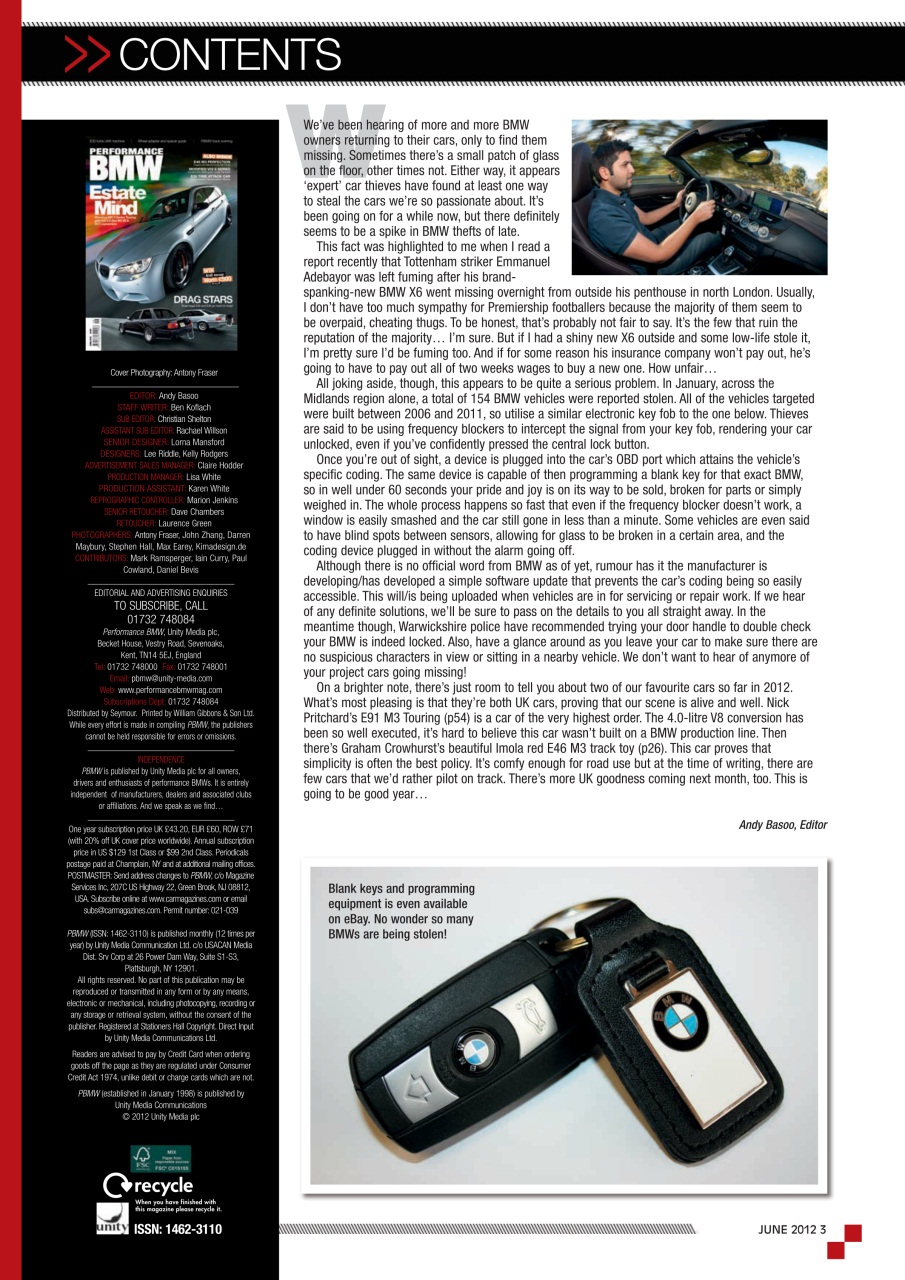 Performance BMW Preview Pages