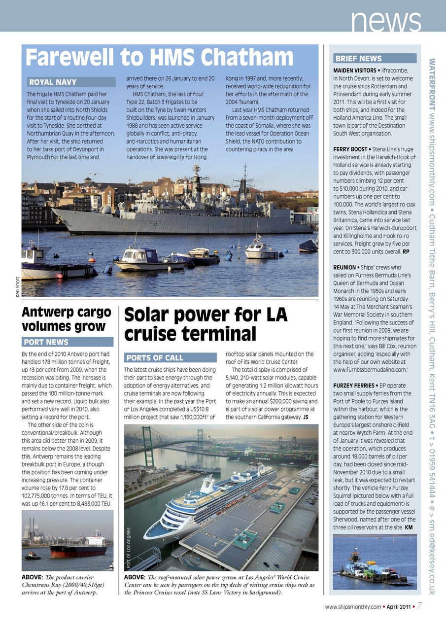 Ships Monthly Preview Pages