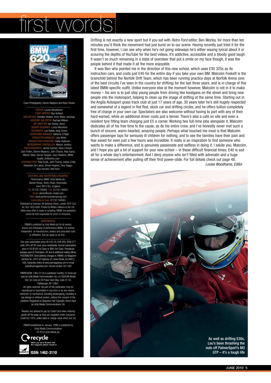 Performance BMW Preview Pages