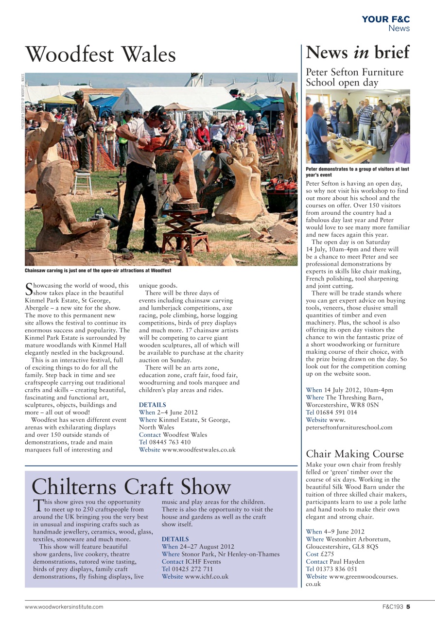 Furniture & Cabinetmaking Preview Pages