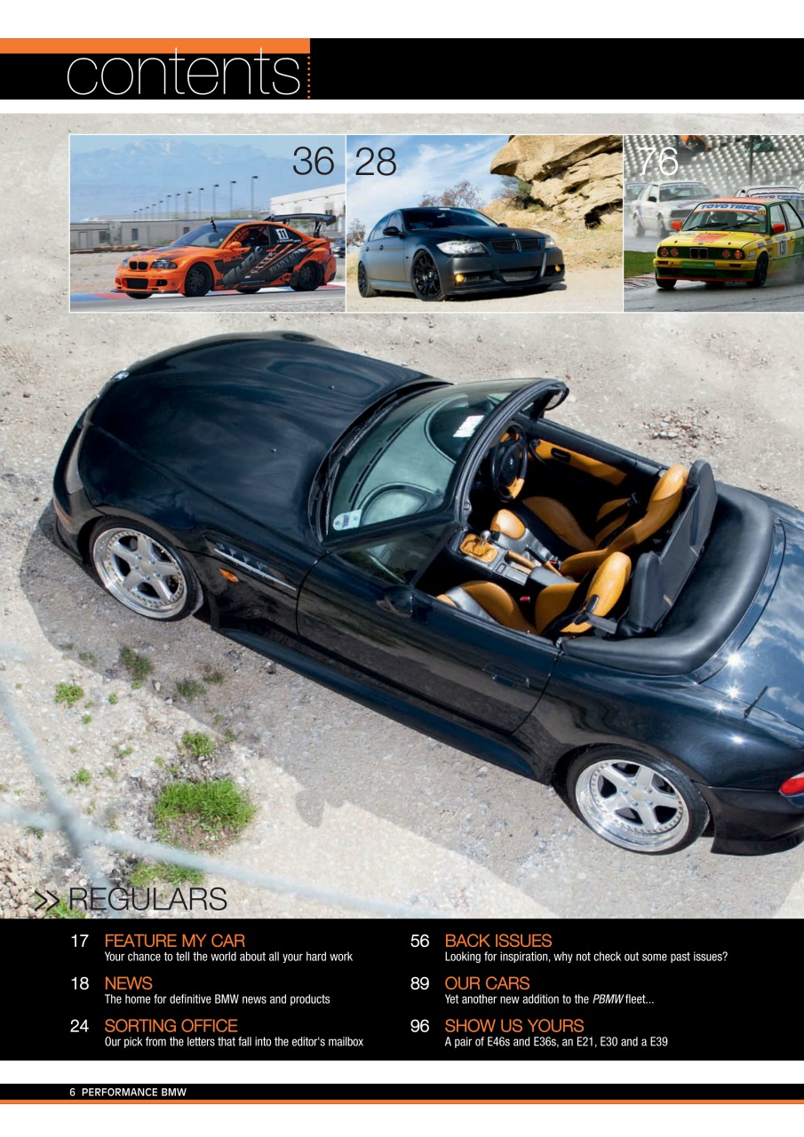 Performance BMW Preview Pages