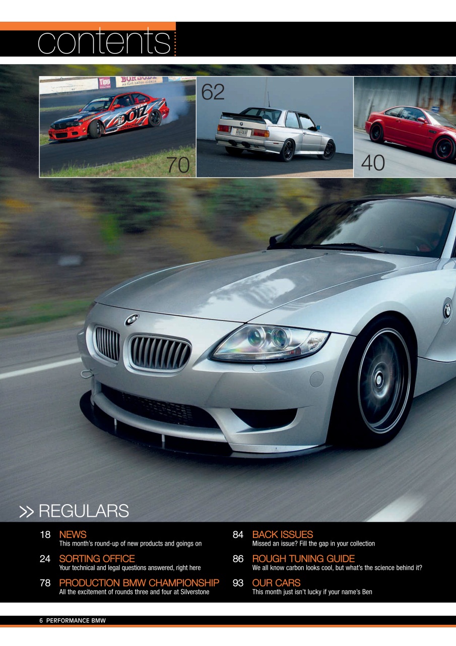 Performance BMW Preview Pages