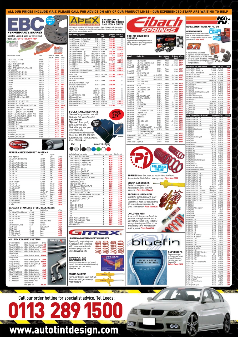 Performance BMW Preview Pages