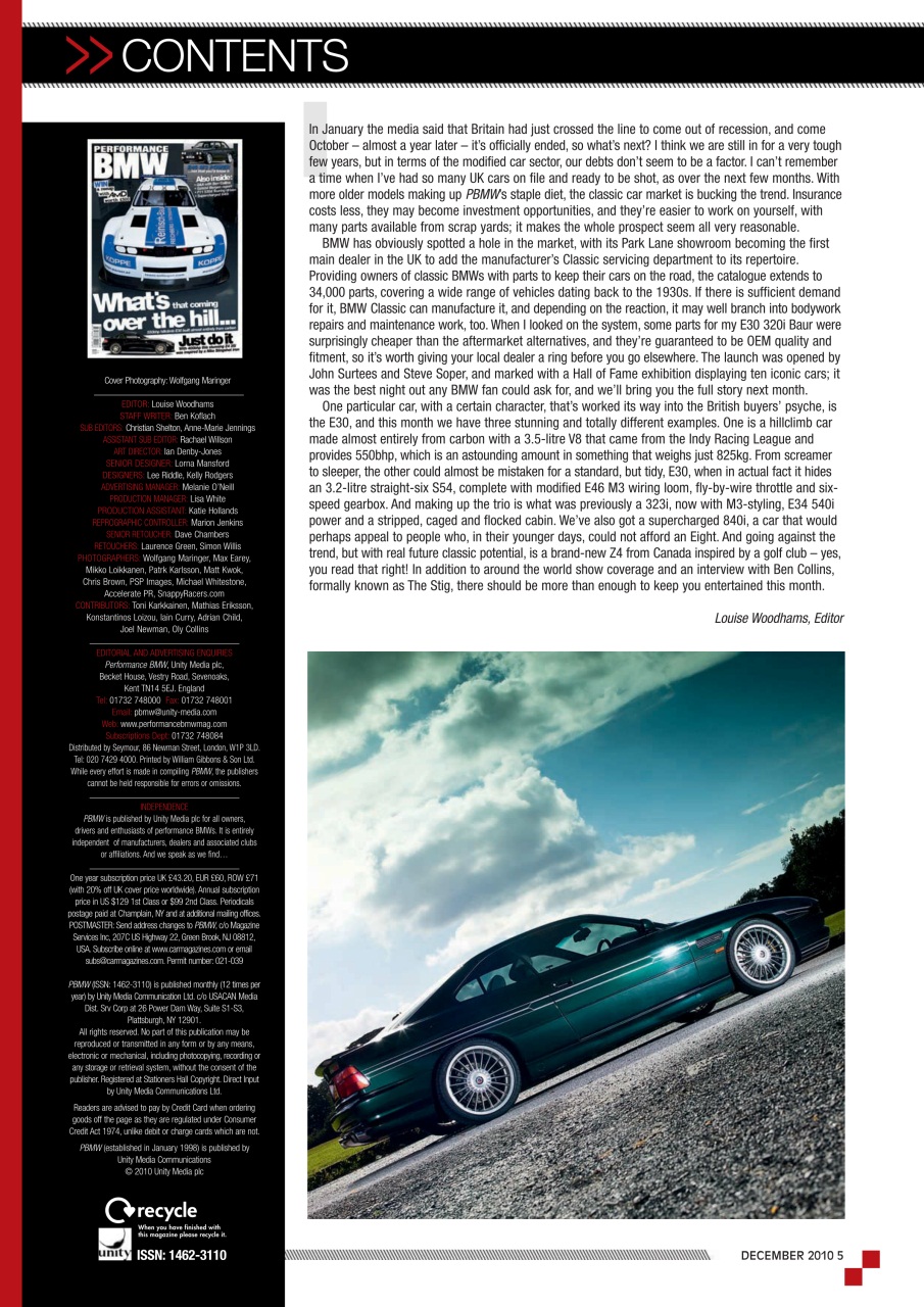 Performance BMW Preview Pages