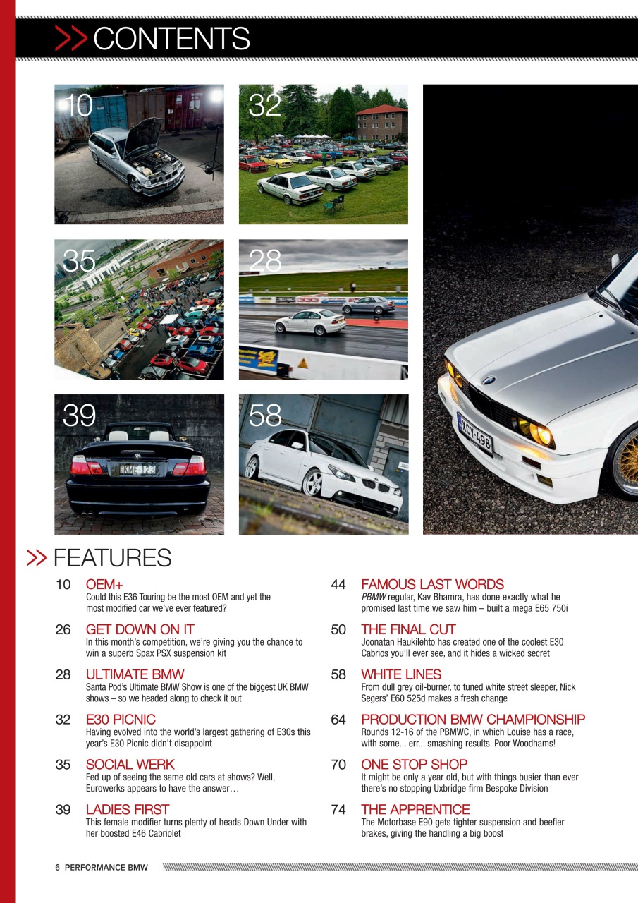 Performance BMW Preview Pages