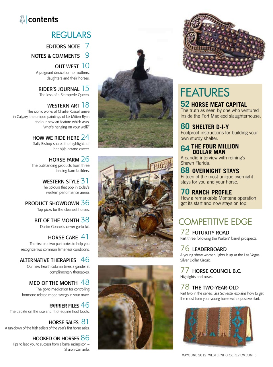 Western Horse Review Preview Pages