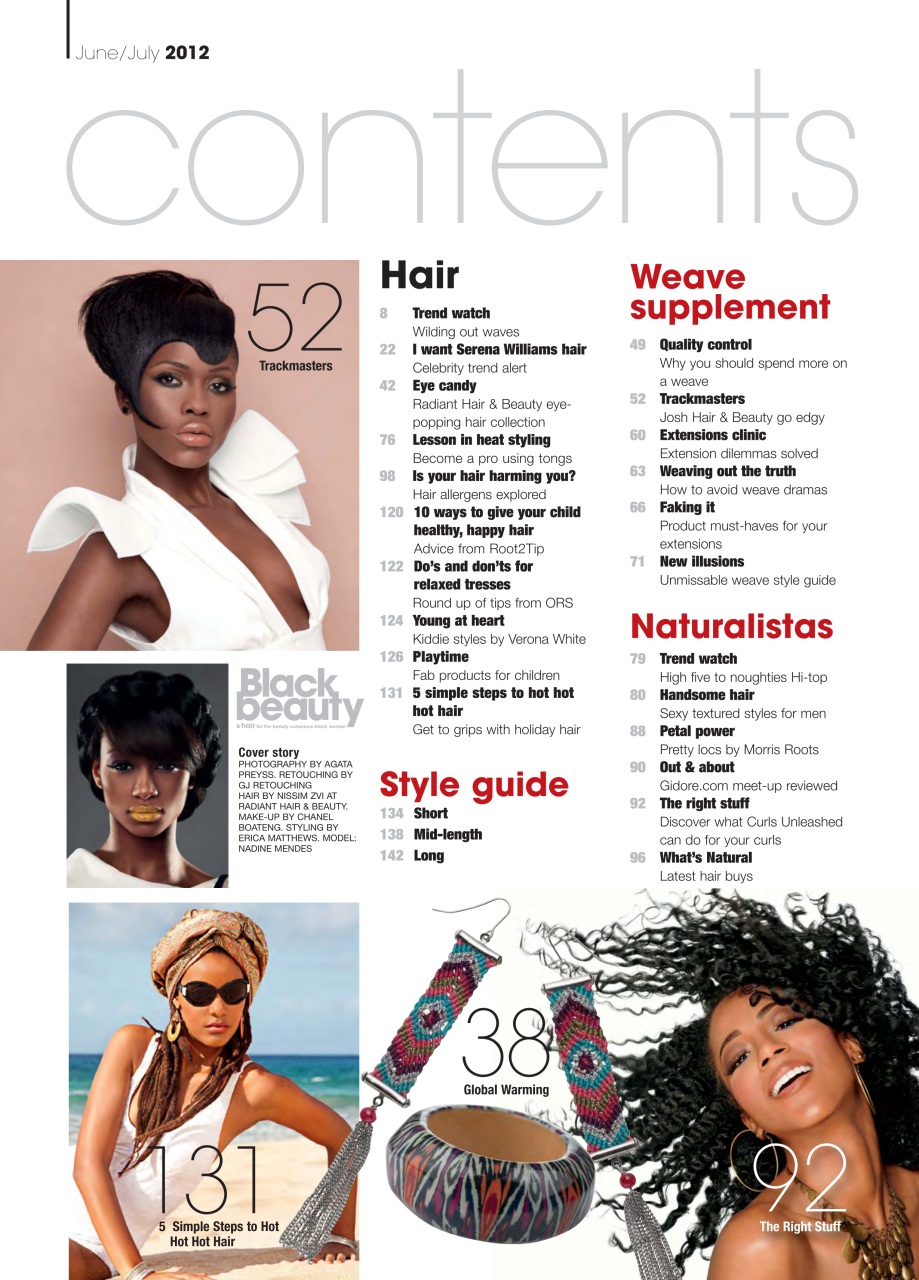 Black Beauty & Hair – the UK's No. 1 Black magazine Preview Pages