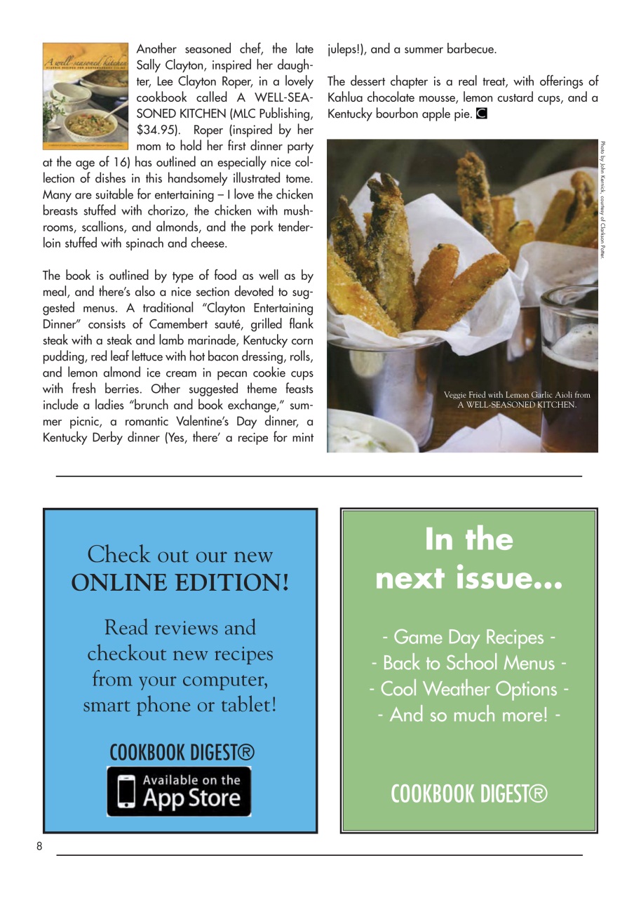 Cookbook Digest Preview Pages