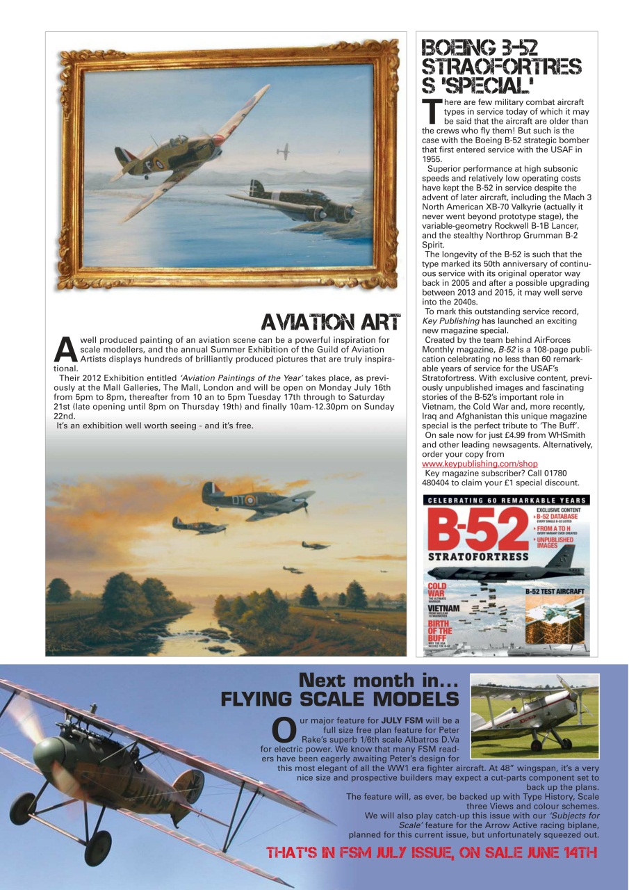 Flying Scale Models Preview Pages