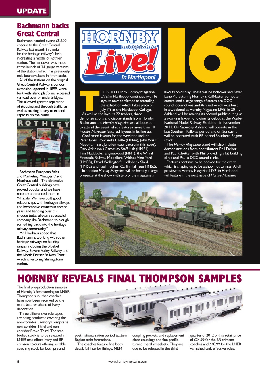 Hornby Magazine Preview Pages