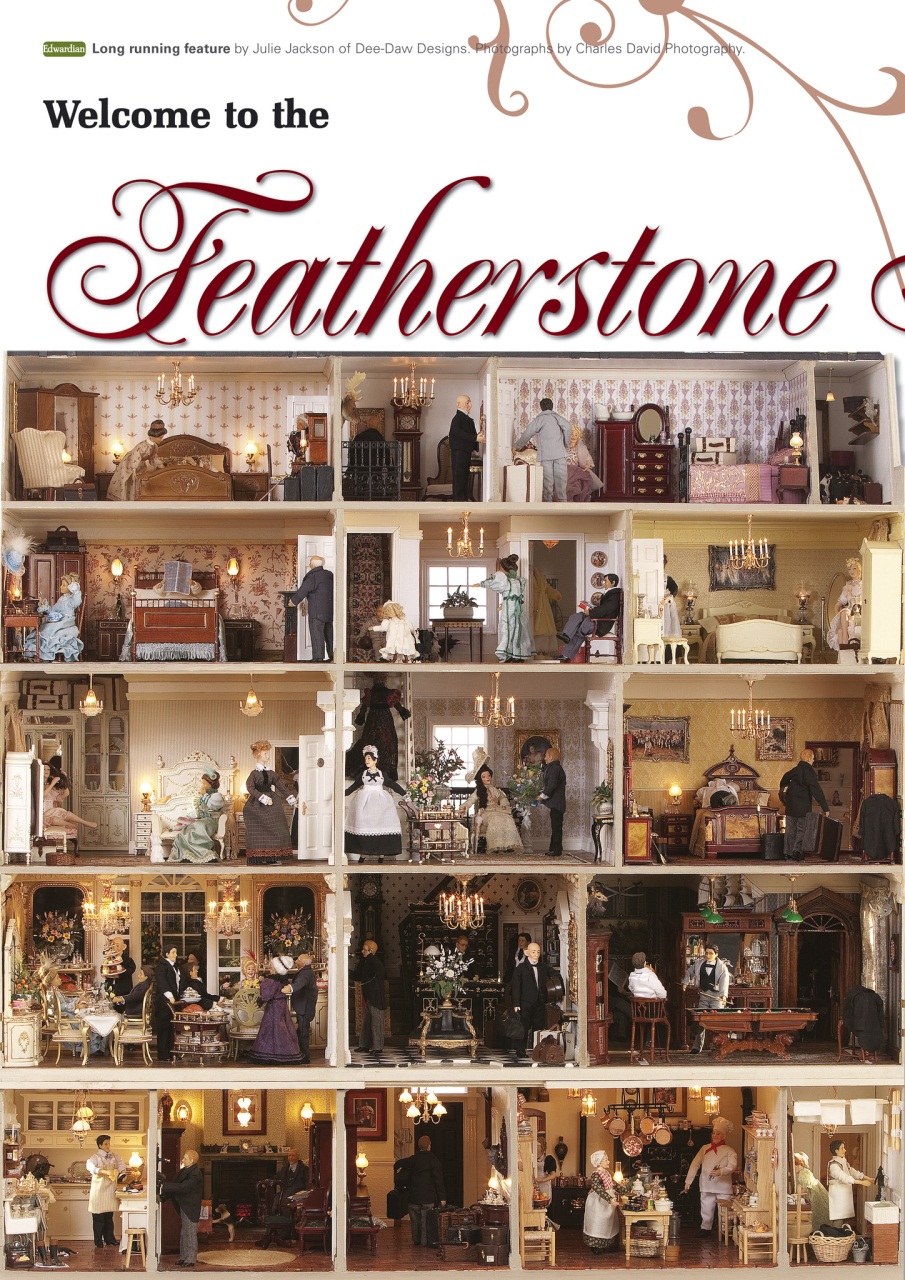 Dolls House and Miniature Scene Preview Pages