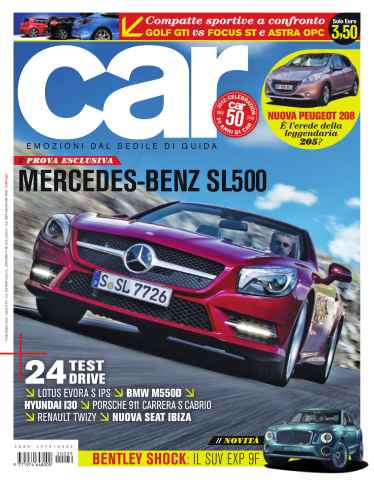 CAR magazine Italia issue TRENTANOVE