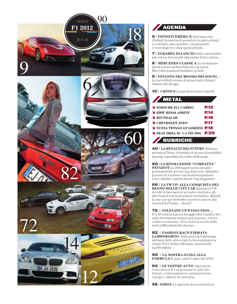 CAR magazine Italia Preview Pages