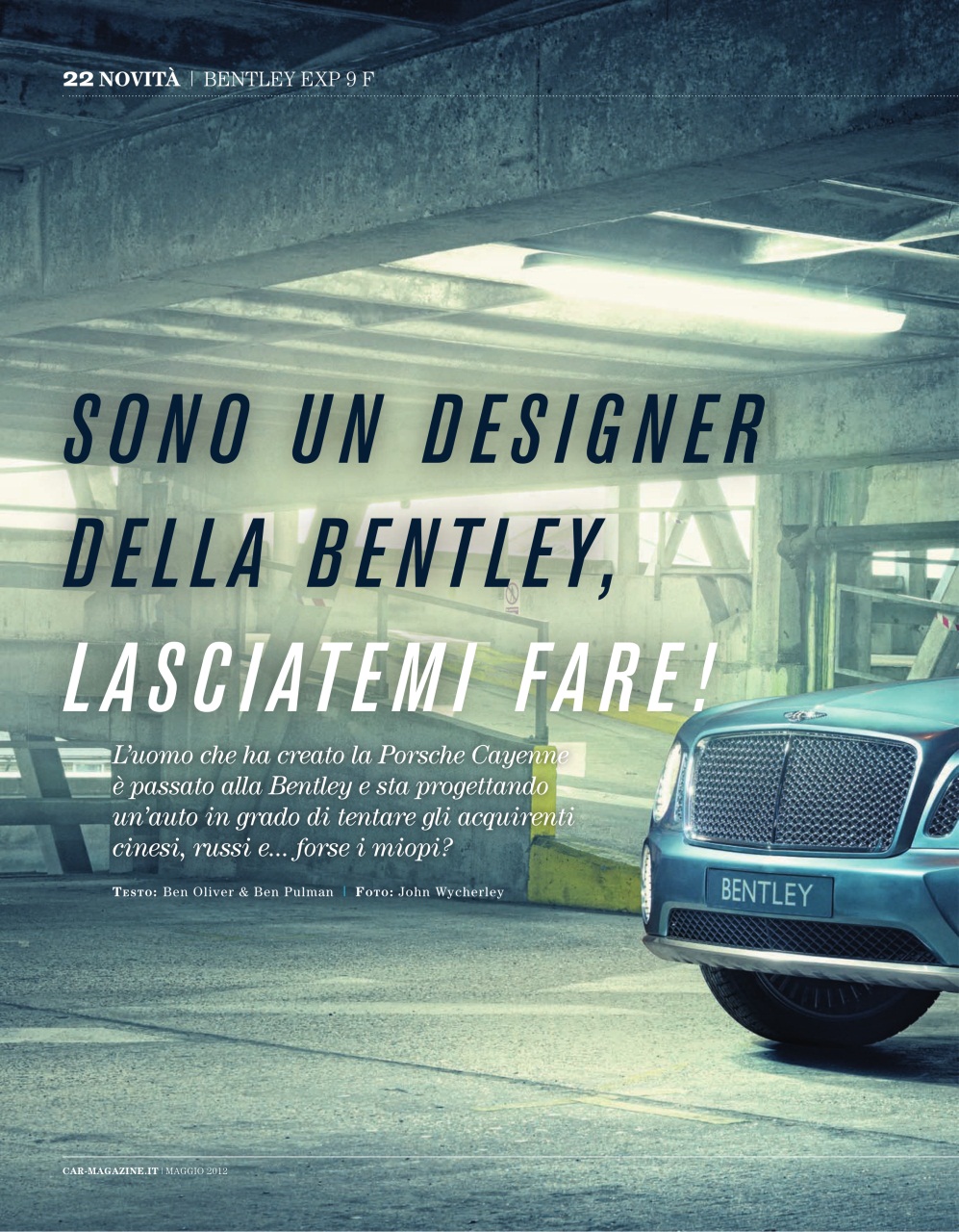 CAR magazine Italia Preview Pages