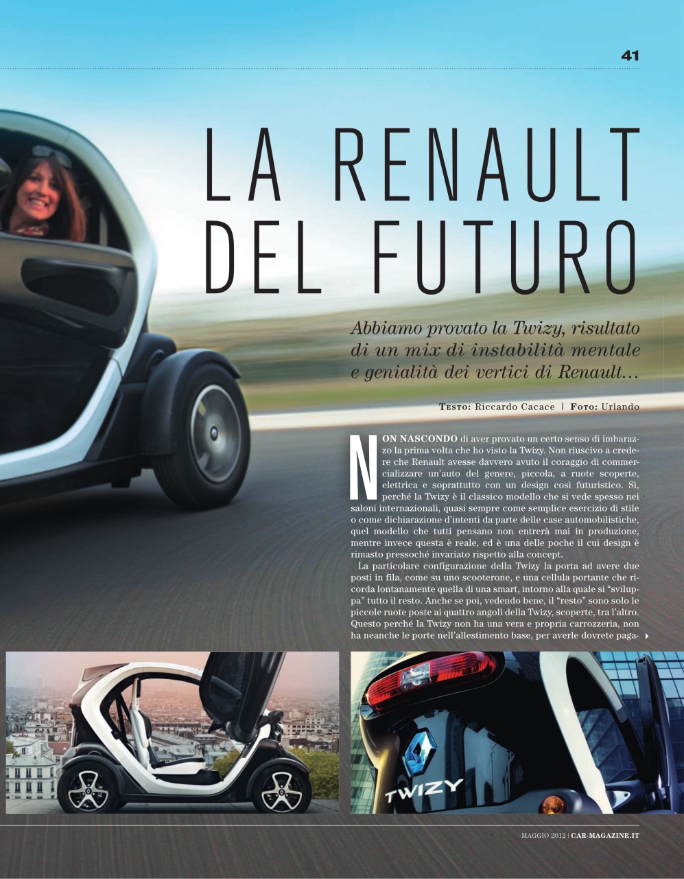 CAR magazine Italia Preview Pages