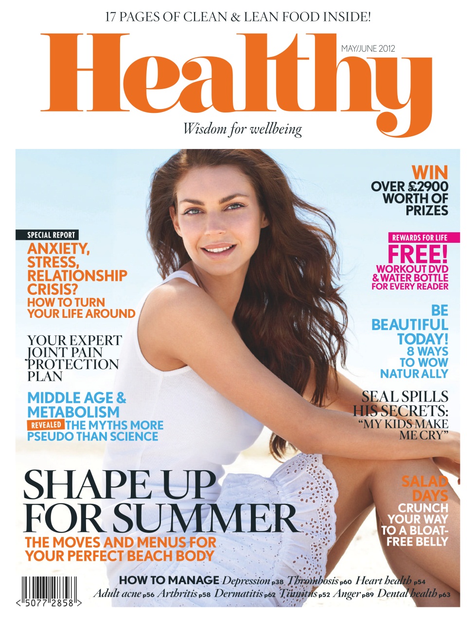 Healthy Magazine Preview Pages