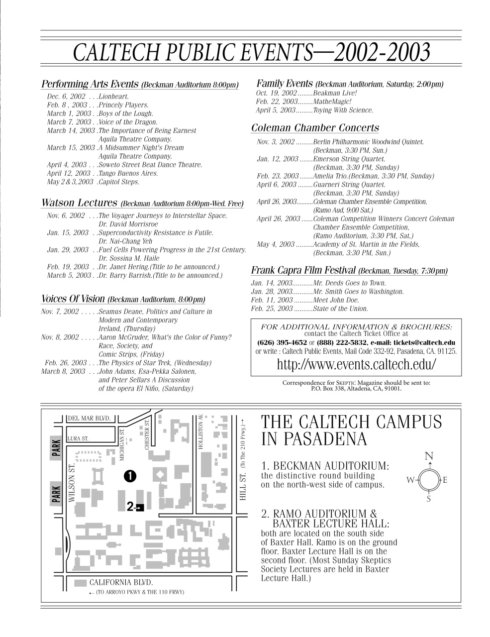 Skeptic Preview Pages