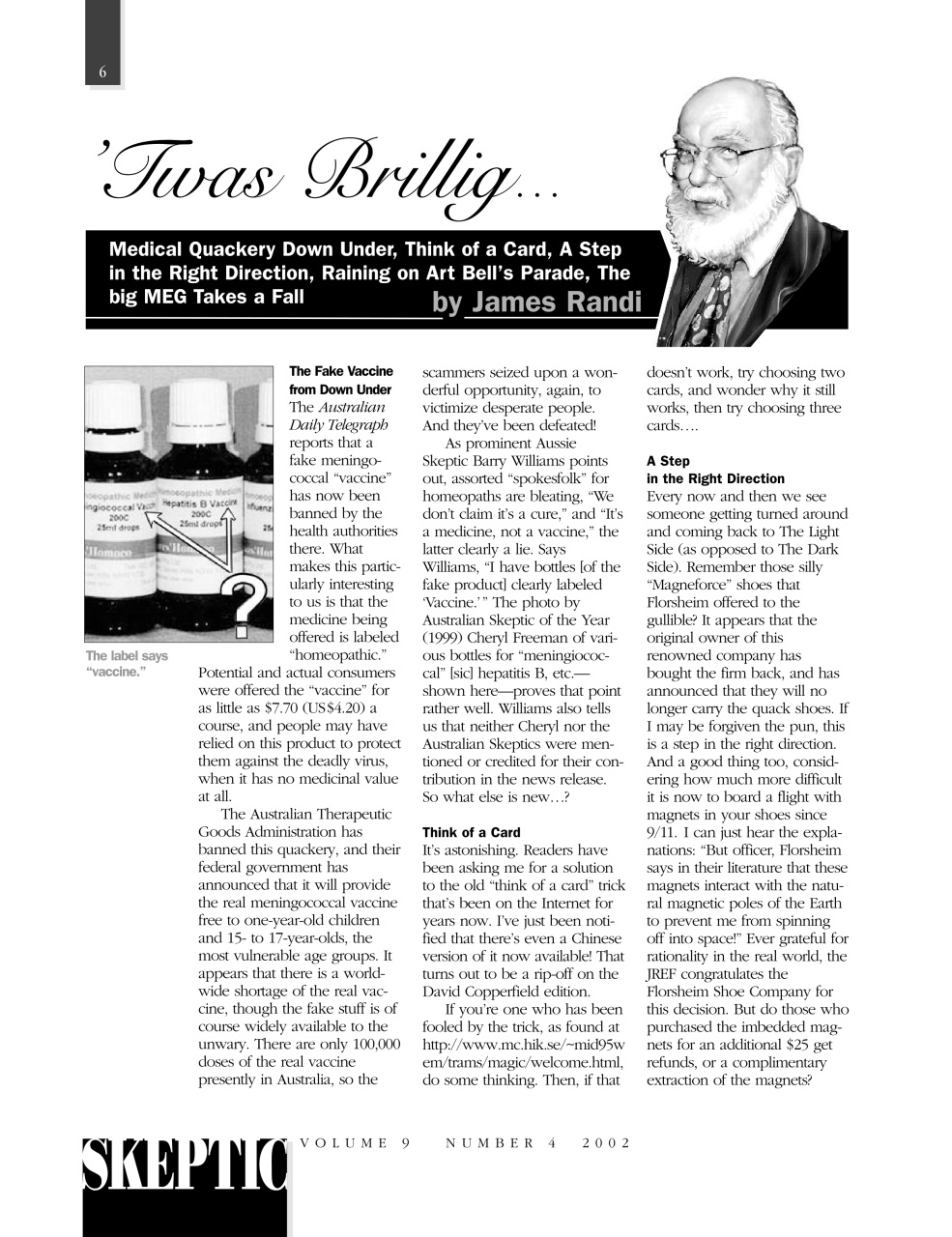 Skeptic Preview Pages