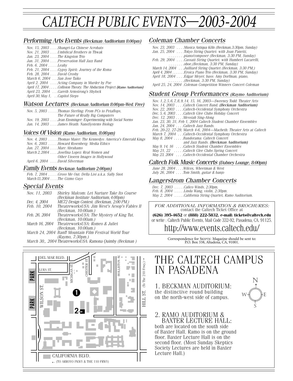 Skeptic Preview Pages