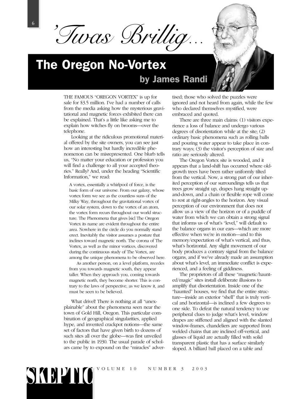 Skeptic Preview Pages