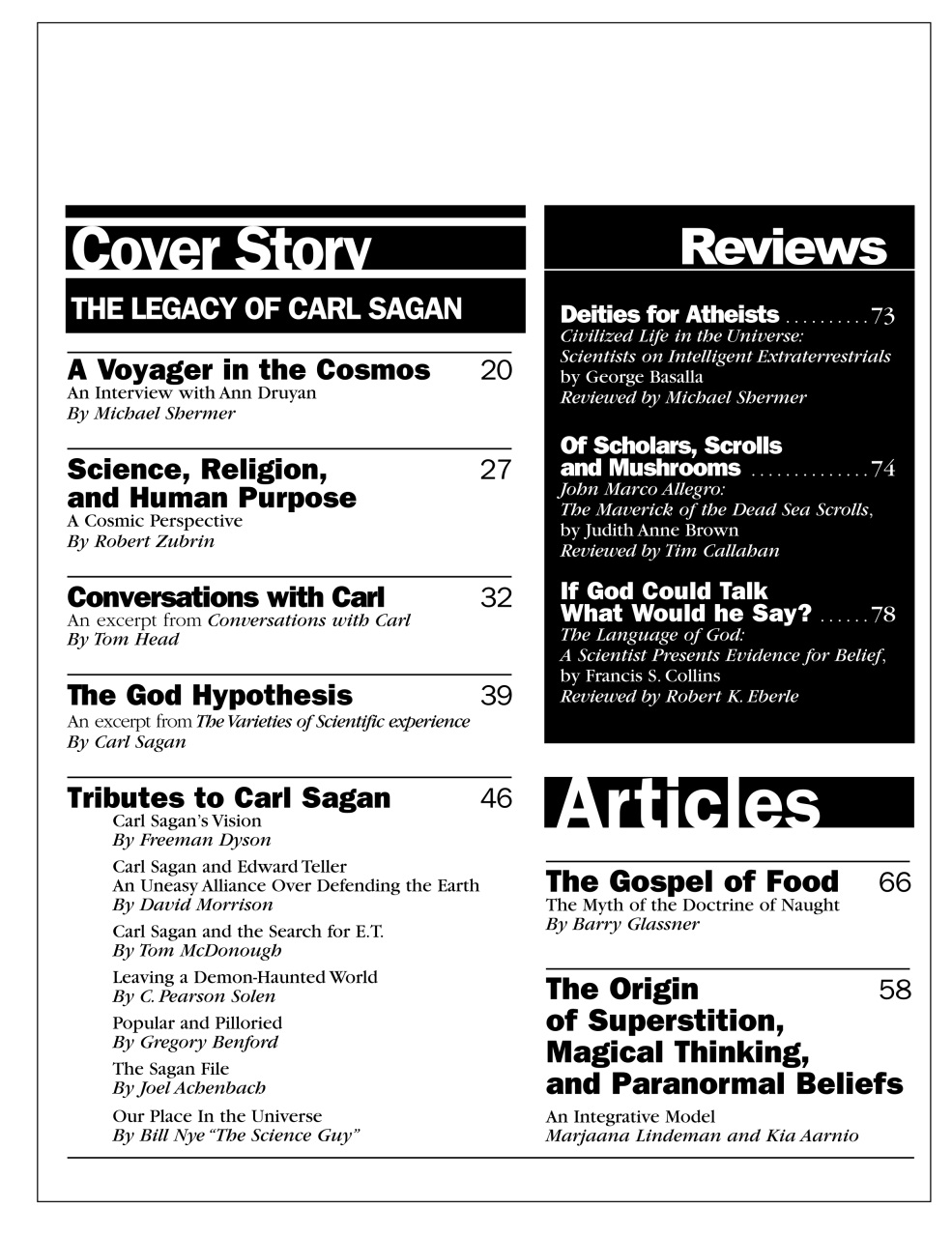 Skeptic Preview Pages