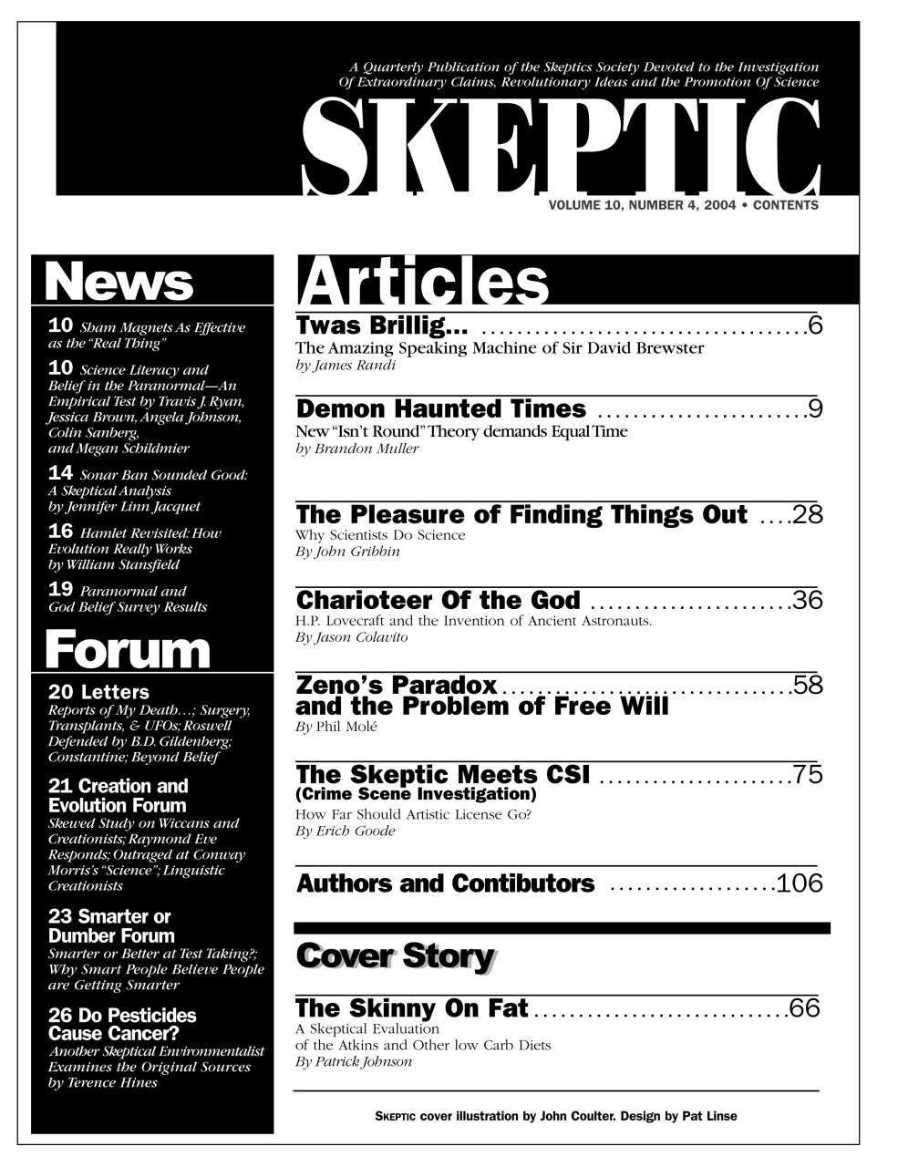 Skeptic Preview Pages