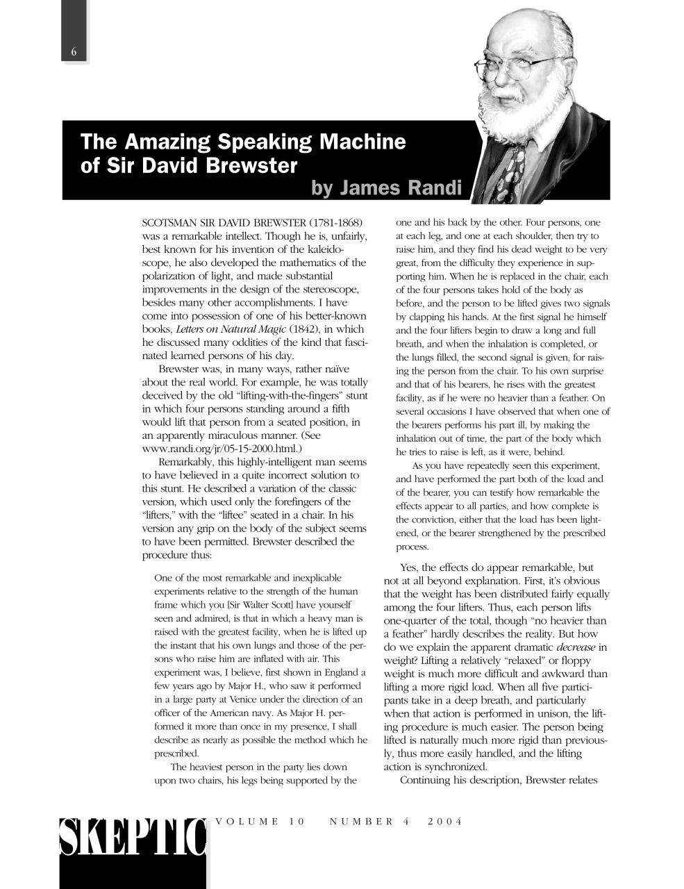 Skeptic Preview Pages