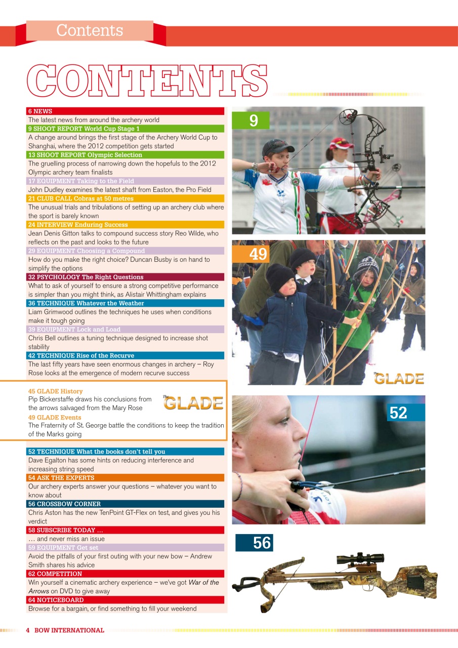 Bow International Preview Pages