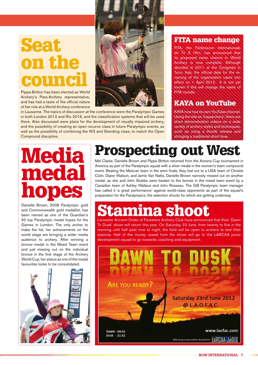 Bow International Preview Pages