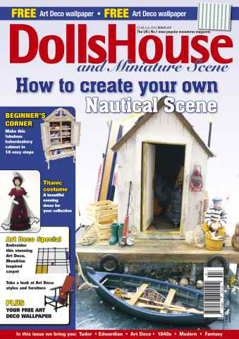 Dolls House and Miniature Scene issue DHMS July 2012 (Iss 217)