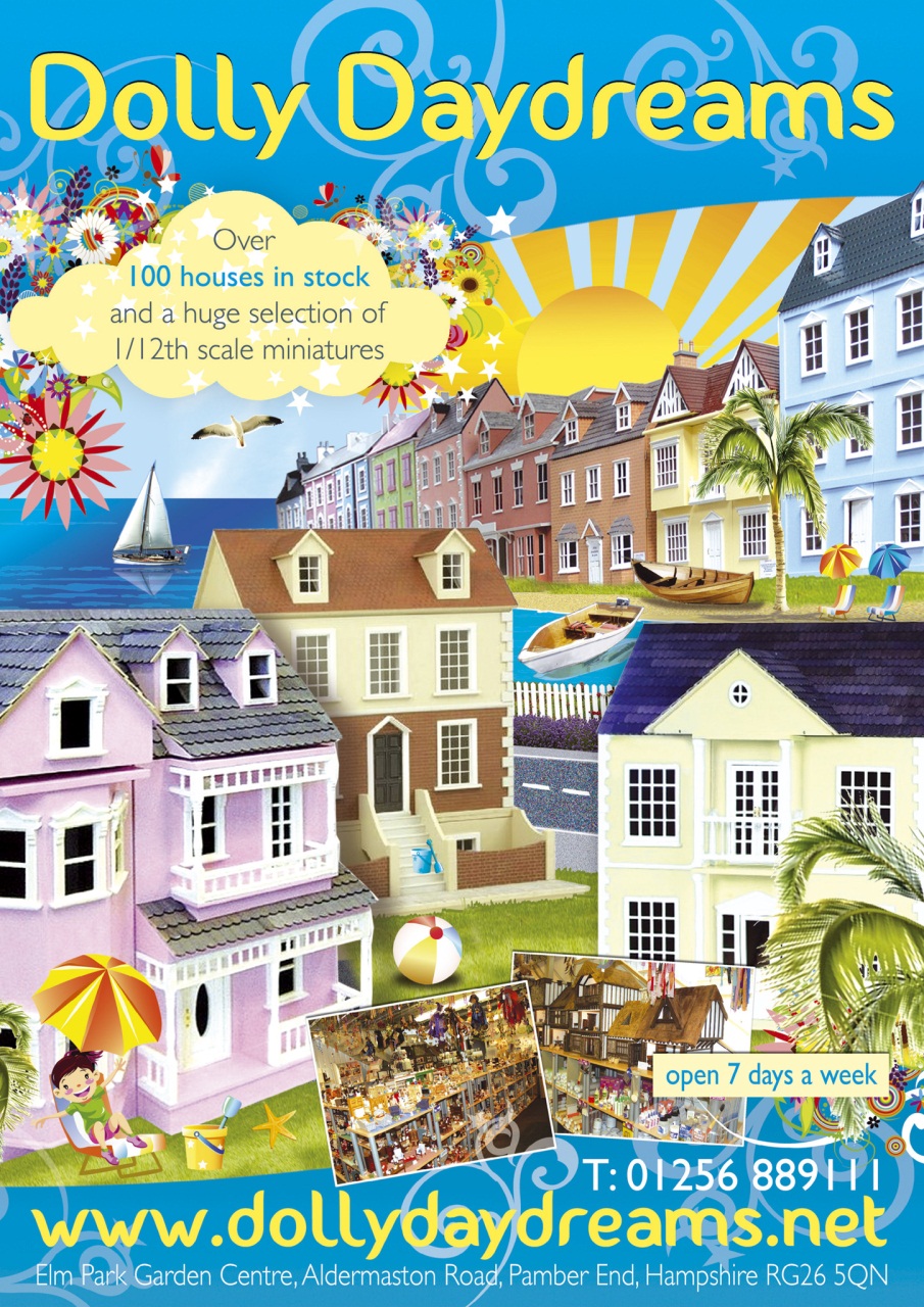 Dolls House and Miniature Scene Preview Pages