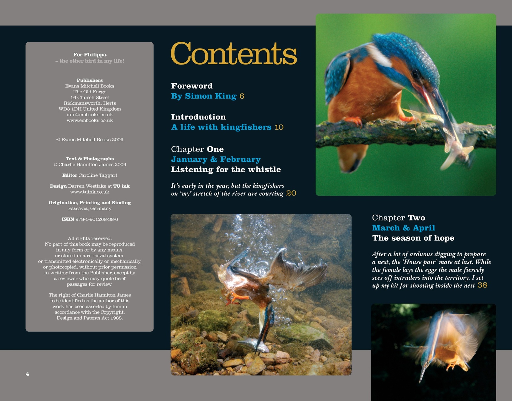 Kingfisher Preview Pages