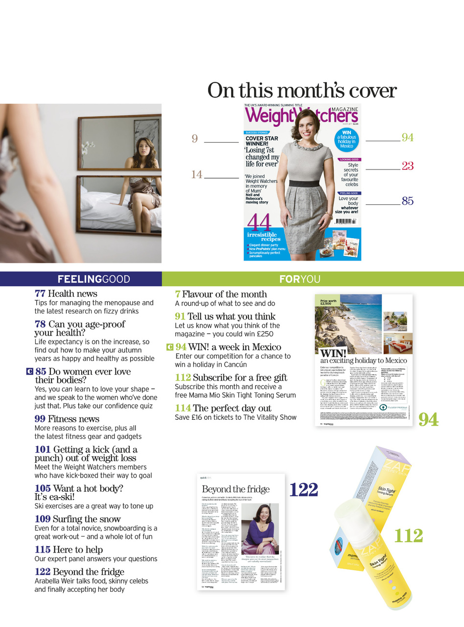 WW Magazine UK Preview Pages