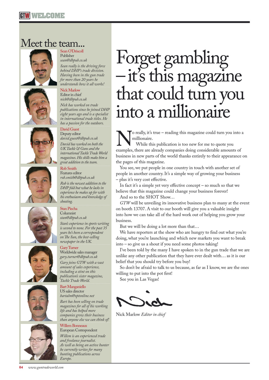 Gun Trade World Preview Pages