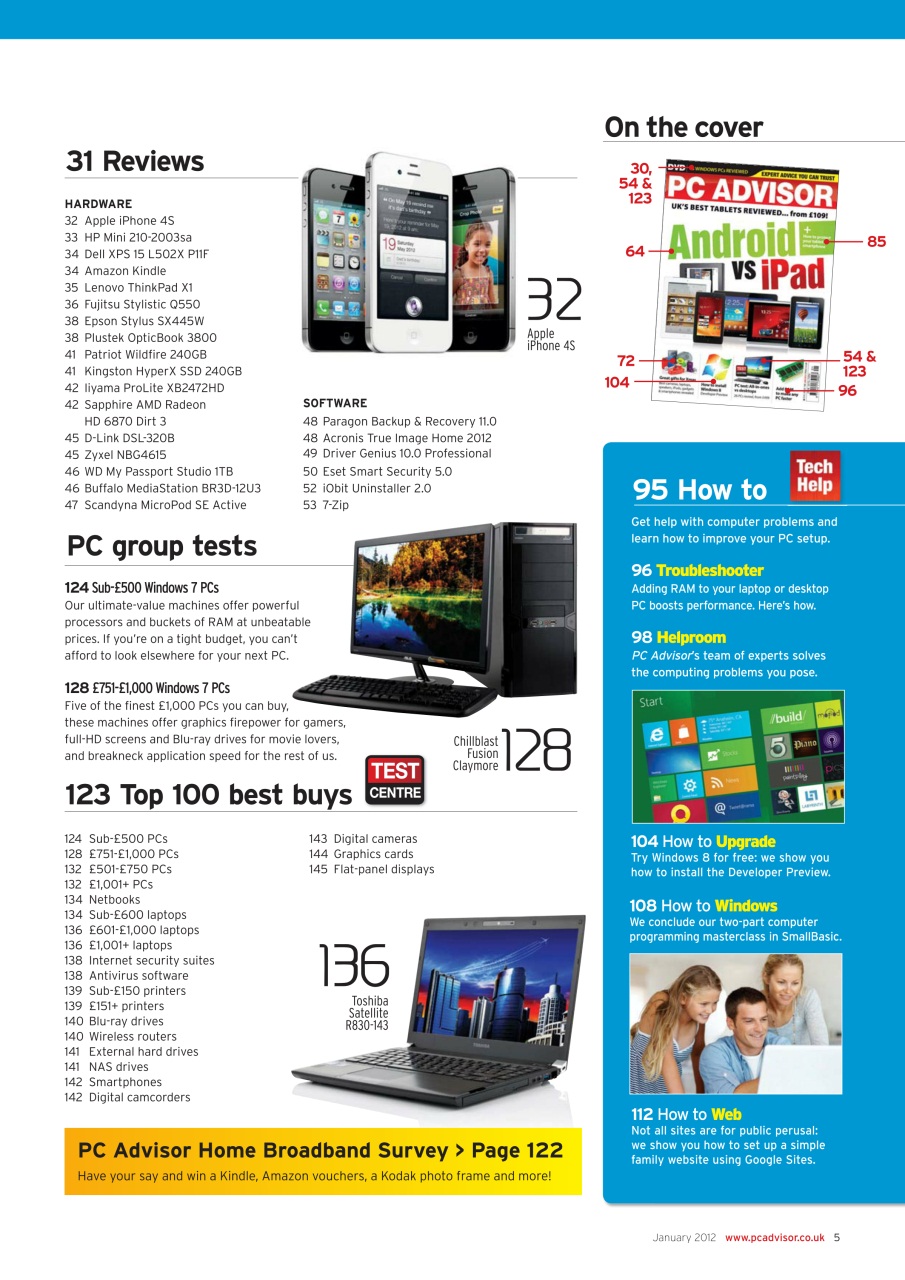 Tech Advisor Preview Pages