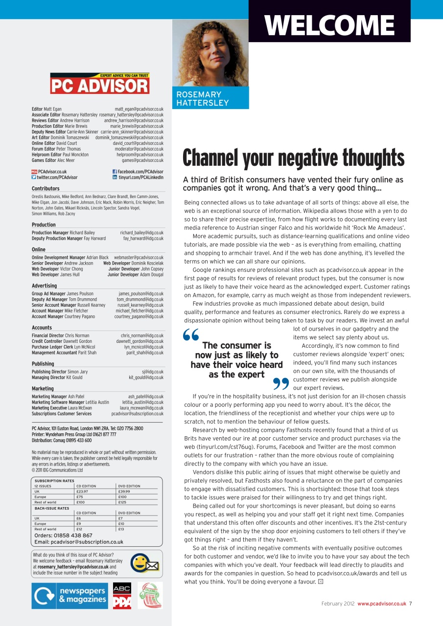 Tech Advisor Preview Pages