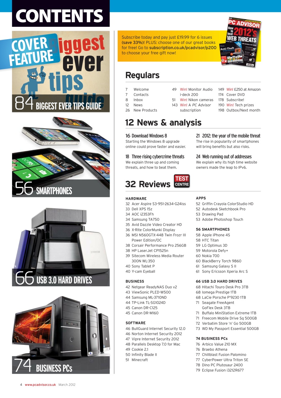 Tech Advisor Preview Pages